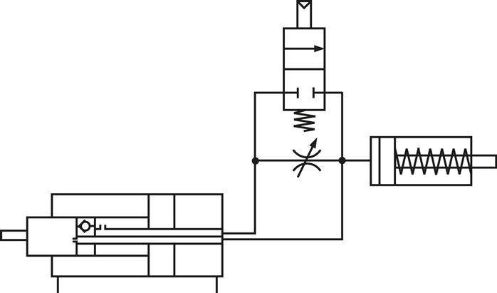 Schaltsymbol: SKIP-Ventil